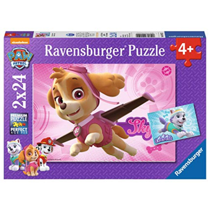 Avis Puzzle Paw Patrol - Skye et Everest - 2x24 pièces RAVENSBURGER 1