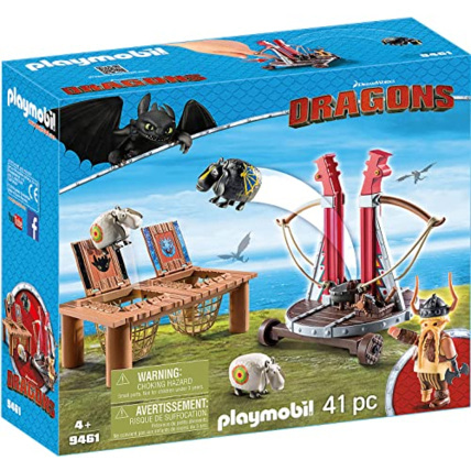 Avis Playmobil DreamWorks Dragons - Gueulfor avec baliste lance-mouton PLAYMOBIL 1