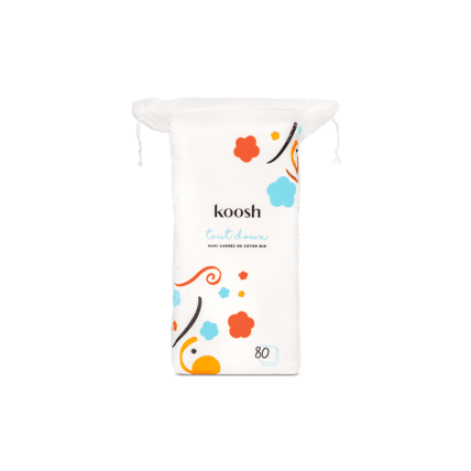 Avis Maxi carrés de coton bio KOOSH 1