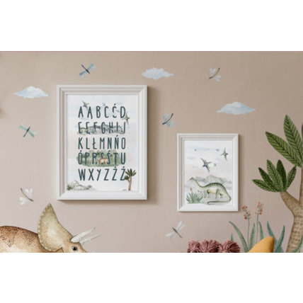 Avis Image Dinosaures Diplodocus et Ptérodactyles Mon Lit Cabane 2