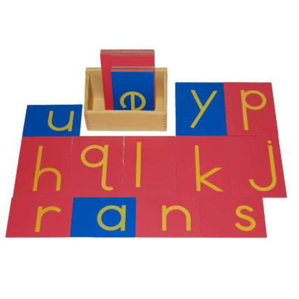 Avis Lettres rugueuses script ambiance montessori 1