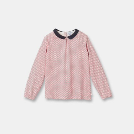 Avis T-shirt col Claudine rose fille OKAIDI 1