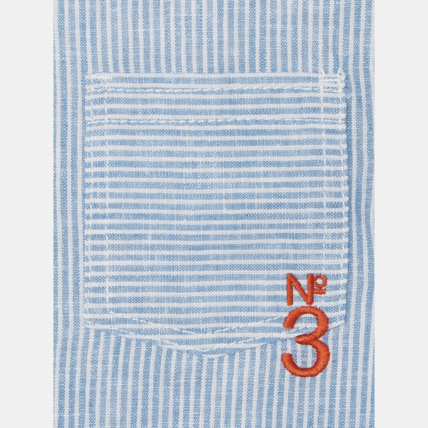 Avis Chemise à rayures bleue garçon OKAIDI 2