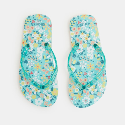 Avis Tongs fleur à bride paillettes fille OKAIDI 2