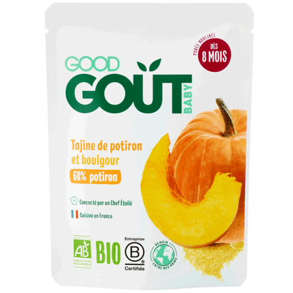Avis Petit plat Bio Tajine Potiron et Boulgour Good Goût 1