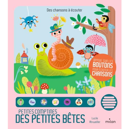 Avis Petites comptines des petites bêtes MILAN 1