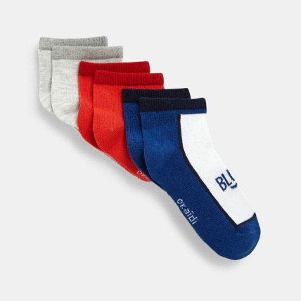 Avis Socquettes (lot de 3 paires) bleu garçon OKAIDI 1