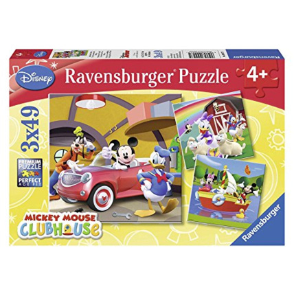 Avis Puzzle - Tout le monde aime Mickey - Disney - 3x49 pièces RAVENSBURGER 1