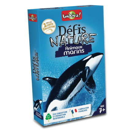 Avis Jeu éducatif Défis Nature - Animaux marins BIOVIVA 1
