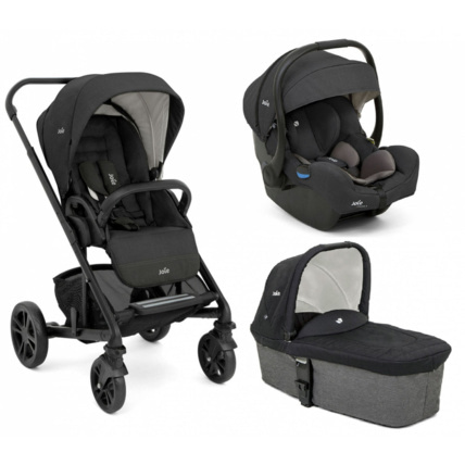 Avis Poussette trio chrome + siège auto i-gemm 3 + nacelle chrome  Joie 2