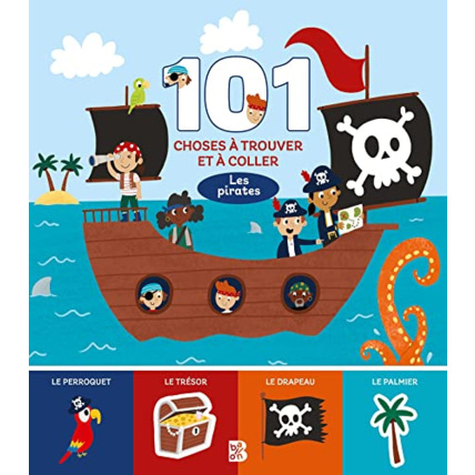 Avis 101 choses à trouver et à coller : Les pirates BALLON 1