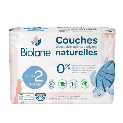 BIOLANE - Couches culottes - Taille 6 (16+ kg) - Zéro fuite pendant 12h -  Pack 1 mois - 108 Couches Pants - Eco-responsable - Fabriquées en France :  : Bébé et Puériculture