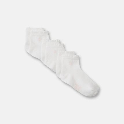 Avis Socquettes blanches (lot de 3) bébé fille OBAÏBI 1