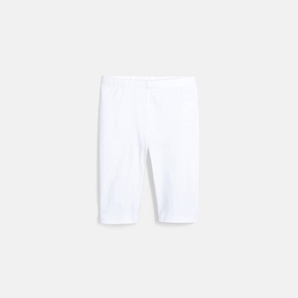 Avis Legging cycliste blanc fille OKAIDI 1