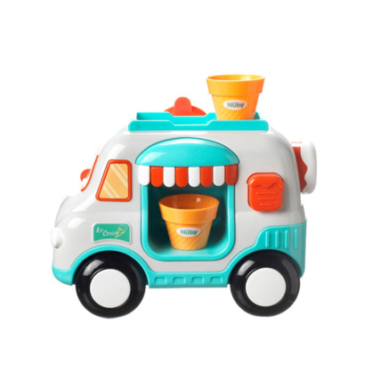Avis Jouet de Bain interactif avec Ventouse Camion de Glace à Bulles NUBY 1