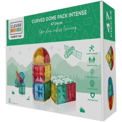 Avis Kit de construction magnétiques dôme intense Cleverclixx 1