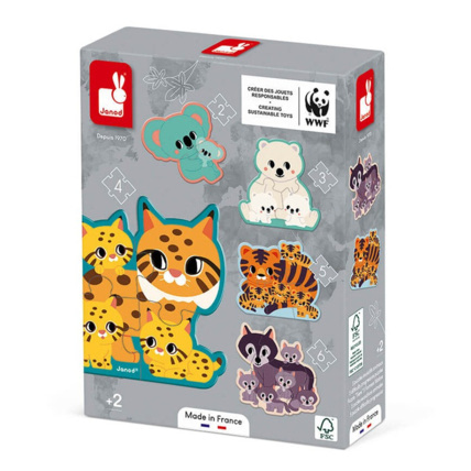 Avis Puzzles évolutifs Animaux WWF JANOD 1