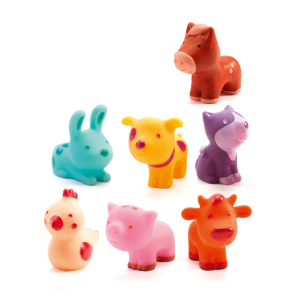 Avis 7 animaux de la ferme Troopo-farm DJECO 1