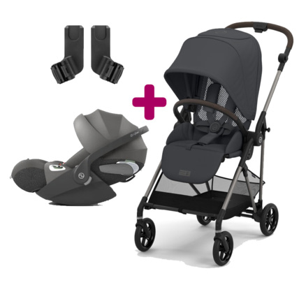 Avis Poussette Duo Melio 3 + Siège auto Cloud T i-Size CYBEX 2
