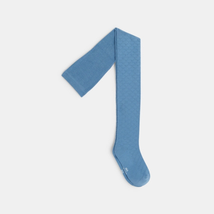 Avis Collant en tricot fantaisie bleus fille OKAIDI 1