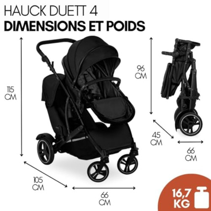 Avis Poussette Double Duett 4 Hauck 5