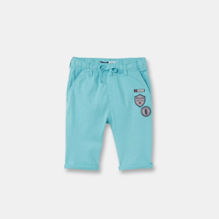 Avis Bermuda en jersey bleu garçon OKAIDI 1