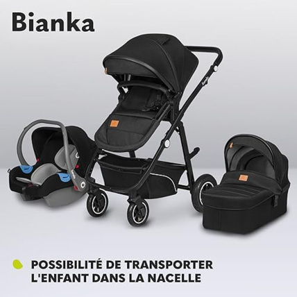 Avis Poussette BIANKA 3 en 1 LIONELO 3
