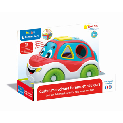 Avis Carter, ma voiture formes et couleurs Clementoni 2