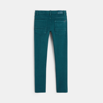 Avis Pantalon slim bi-stretch vert garçon OKAIDI 2