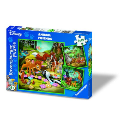 Avis Puzzle - Bambi, Balou et Simba - 3x49 pièces RAVENSBURGER 1