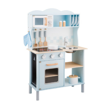 Avis Cuisine enfant Modern, plaque de cuisson bois NEW CLASSIC TOYS 1