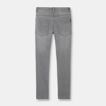 Avis Jean skinny ultra-résistant gris garçon OKAIDI 2