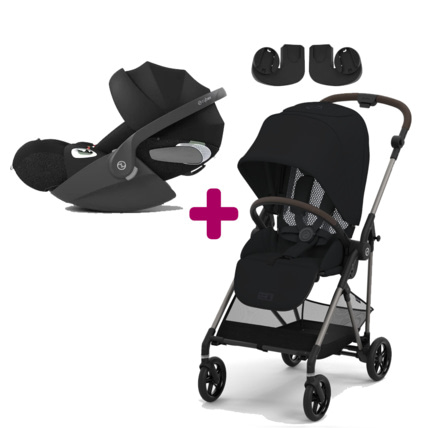 Avis Poussette Duo Melio 3 + Siège auto Cloud T i-Size CYBEX 3