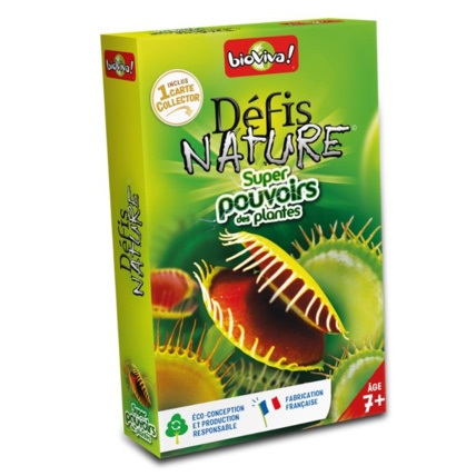 Avis Jeu éducatif Défis Nature - Super pouvoirs des plantes BIOVIVA 1