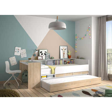 Avis Lit gigogne avec rangement et bureau TIMO NATEO CONCEPT 2