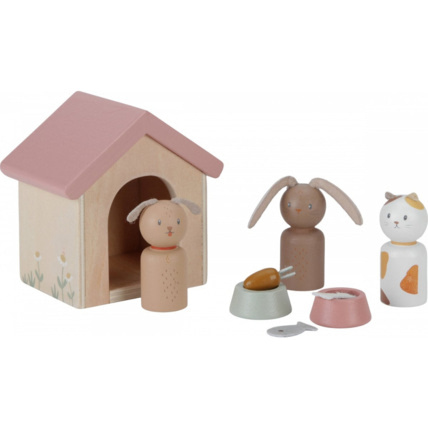 Avis Set d'animaux de compagnie pour maison de poupée FSC LITTLE DUTCH 1