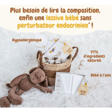 Avis Lessive bébé en feuille DYOO 3