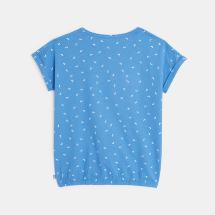 Avis T-shirt coloré original Pomelo bleu fille OKAIDI 4