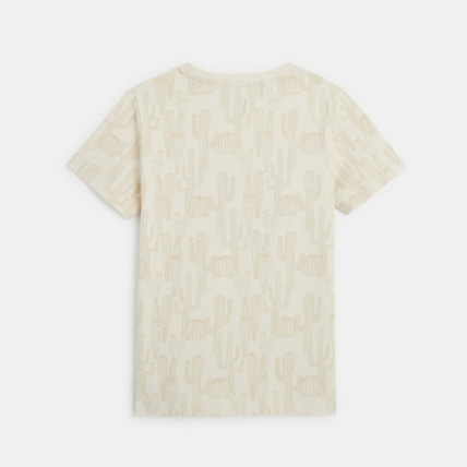 Avis T-shirt à message "Travel around the world" blanc garçon OKAIDI 3
