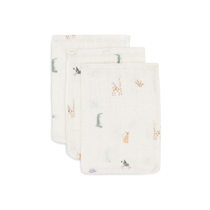 Avis Lot de 3 gants de toilette gaze de coton JOLLEIN 6