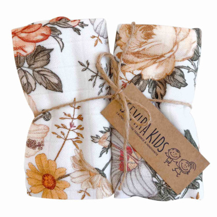 Avis Lot de 2 langes en viscose de bambou, Néo Vintage Sevira Kids 1