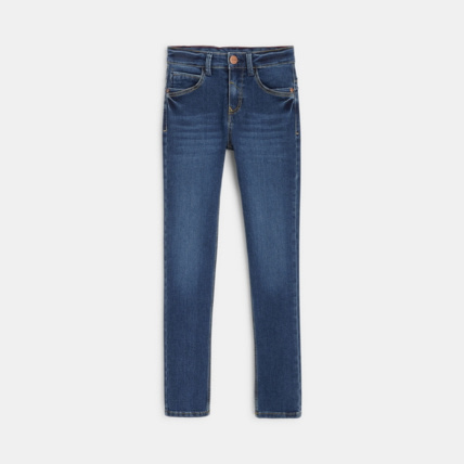 Avis Jeans skinny ultra-résistant bleu garçon OKAIDI 1