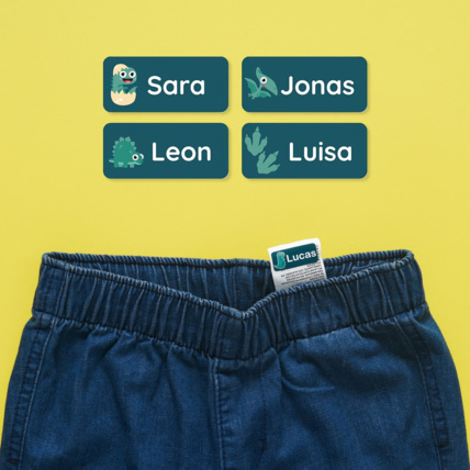 Avis 56 étiquettes thermocollantes personnalisées My Nametags 3