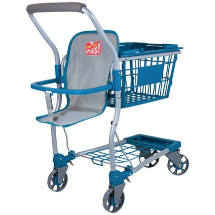 Avis Jeu d'imitation Chariot avec porte-bébé COM' LES VRAIS 1
