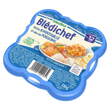 Avis BLEDICHEF Petite ratatouille et duo de poissons Blédina 2