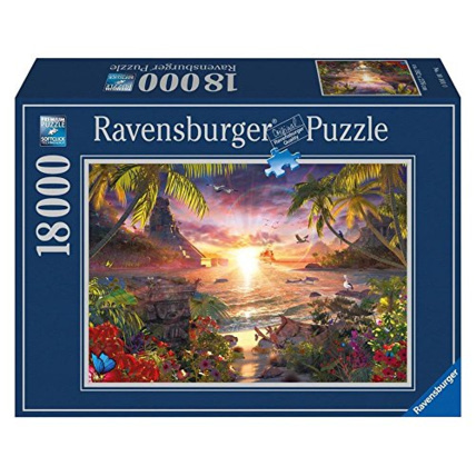 Avis Puzzle - Paradis au soleil couchant RAVENSBURGER 1