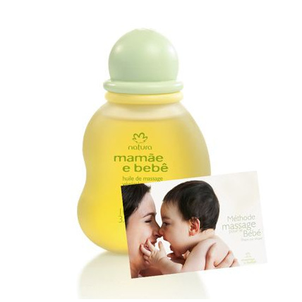 Avis Huile de massage végétale Mamãe e Bebê NATURA BRASIL 1