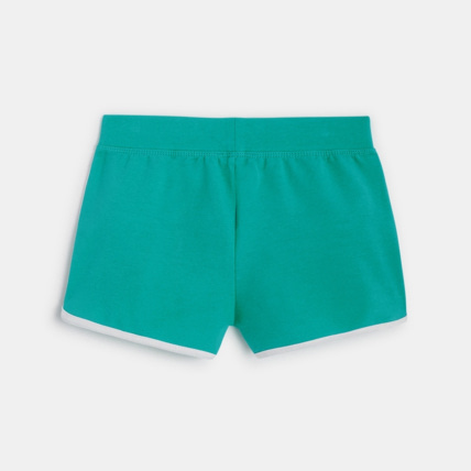 Avis Short uni en jersey vert fille OKAIDI 4