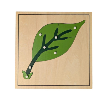 Avis Puzzle de la feuille ambiance montessori 1