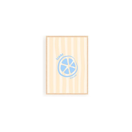 Avis Affiches personnalisées - Minimaliste avec rayure LES PETITS CITRONS 1